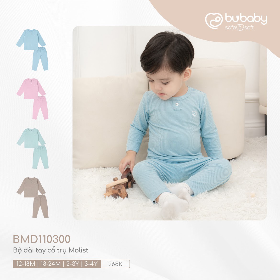 BU Bộ DT cổ trụ Molist(S12M-4Y)