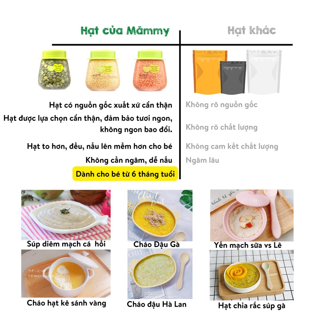 MAMMY - 6M+HẠT HỮU CƠ BỔ NÃO