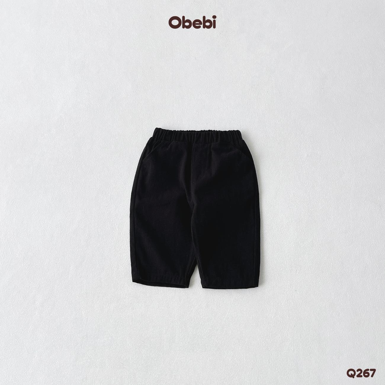 OBEBI - Quần kaki basic dễ mặc OBEBI (73-120)