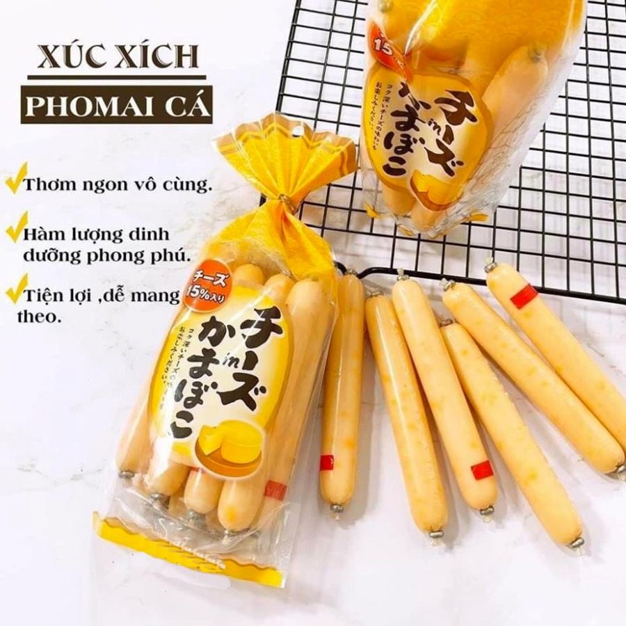 NATORI - 9M+XÚC XÍCH CÁ TUYẾT PHÔ MAI