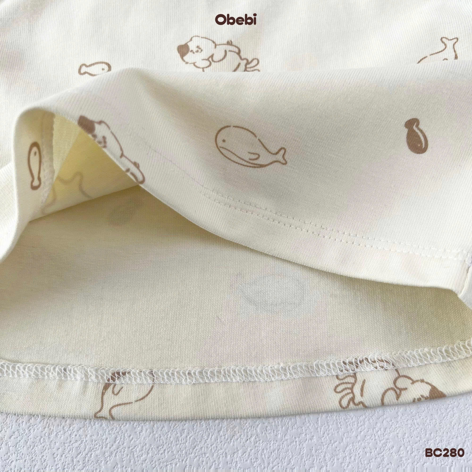 OBEBI - Bộ ba lỗ cotton hoạ tiết(66-110)
