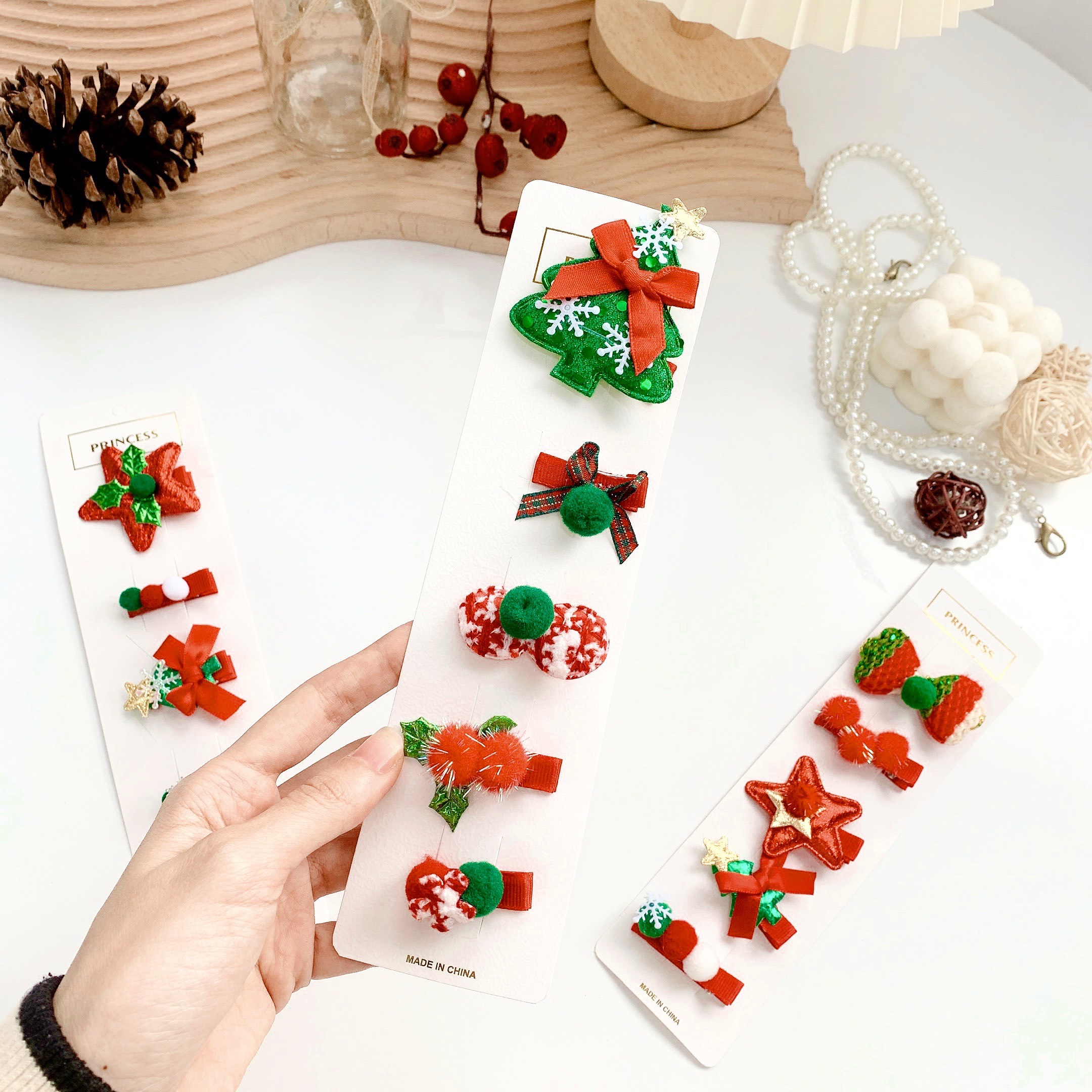 SA Set kẹp tóc Noel