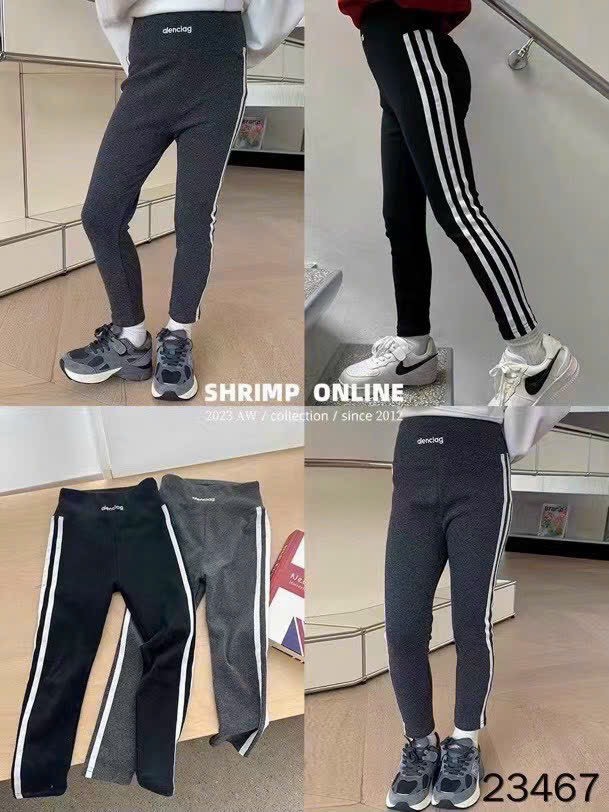 SA Quần legging sọc ghi(5-13)