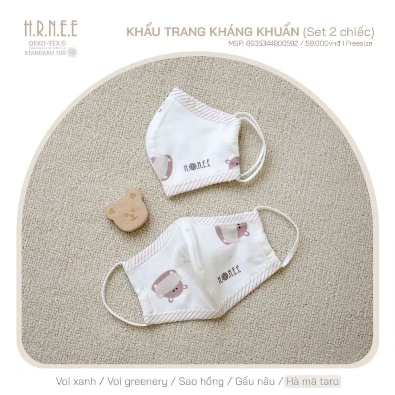 HRNEE- Set 2c khẩu trang