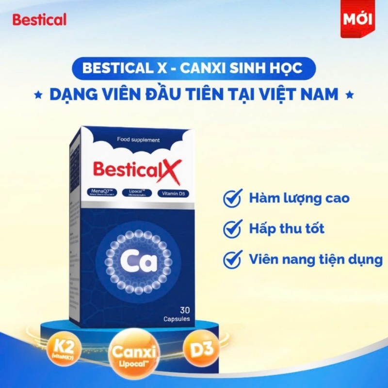 BESTICAL X - 8Y+CANXI SINH HỌC