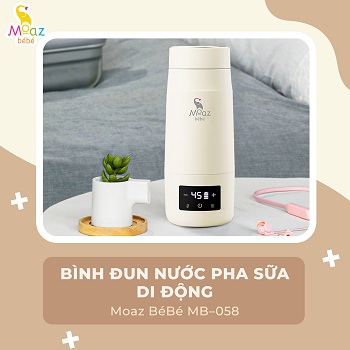 MOAZ - BÌNH ĐUN NƯỚC PHA SỮA DI ĐỘNG MB-058