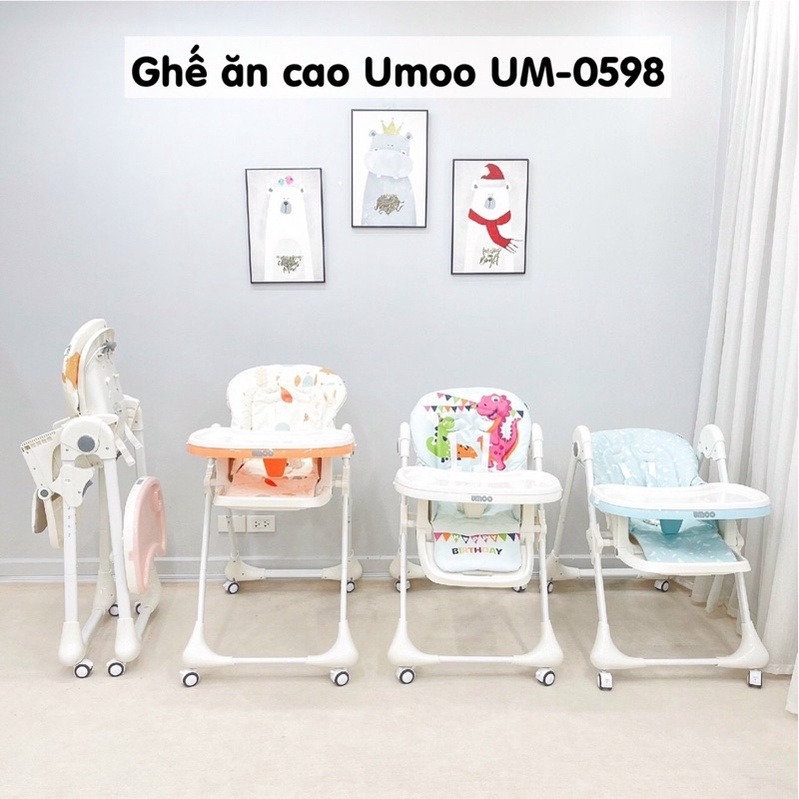 UMOO - GHẾ ĂN CAO NGẢ LƯNG GẤP GỌN UM-0598