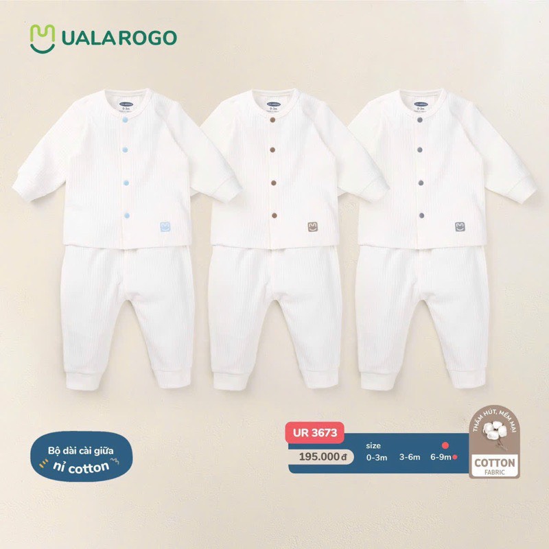 UALA ROGO Bộ dài cài giữa