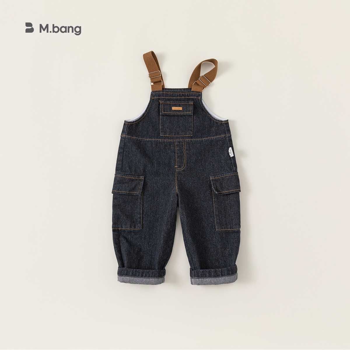 LB - Jean yếm denim túi bụng (80-140)