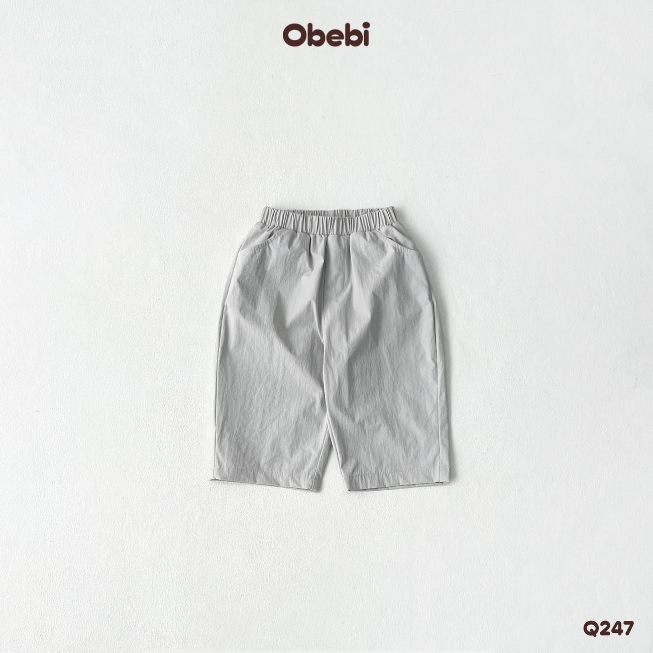 OBEBI - Quần gió mềm mịn chống nước OBEBI (73-120)