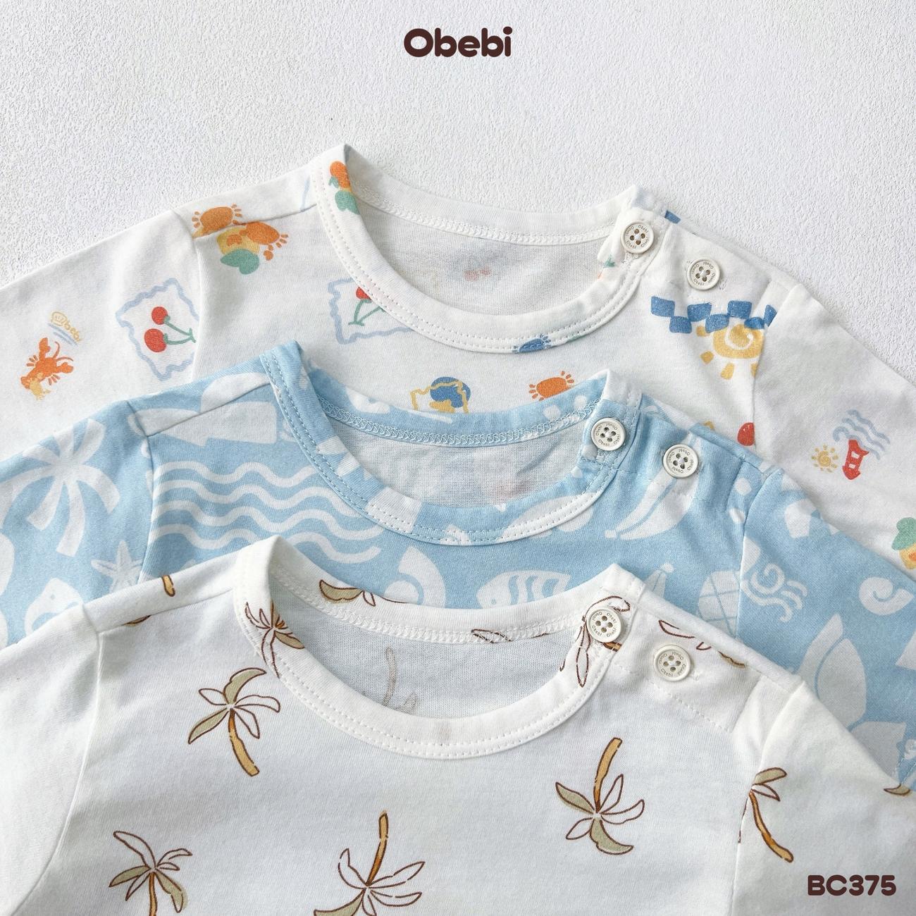 OBEBI - Bộ cộc hoạt tiết biển cả OBEBI (66-120)