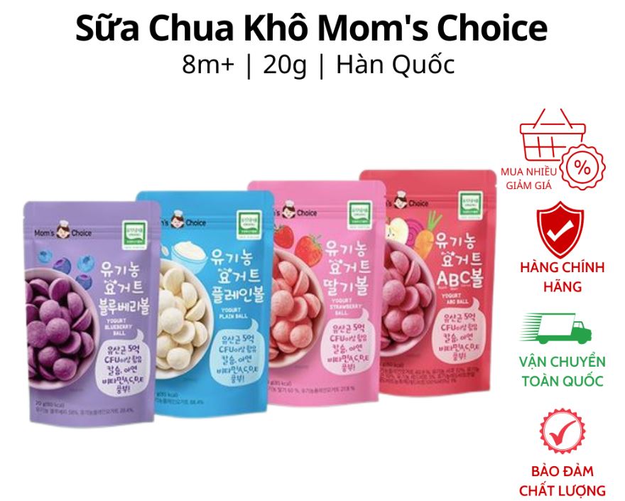 MOM'S CHOICE - 7M+SỮA CHUA KHÔ