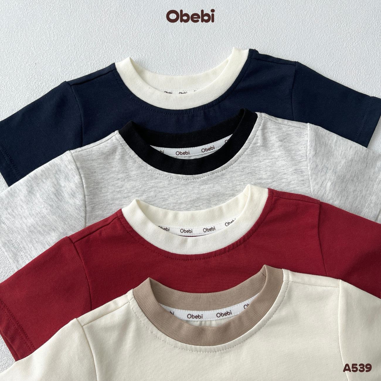 OBEBI - Áo thun in hình nhân vật đáng yêu OBEBI (73-120)