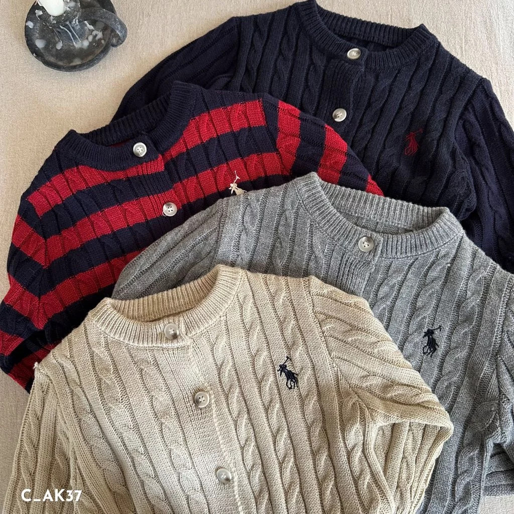 TH - Áo khoác len vặn thừng(90-140)