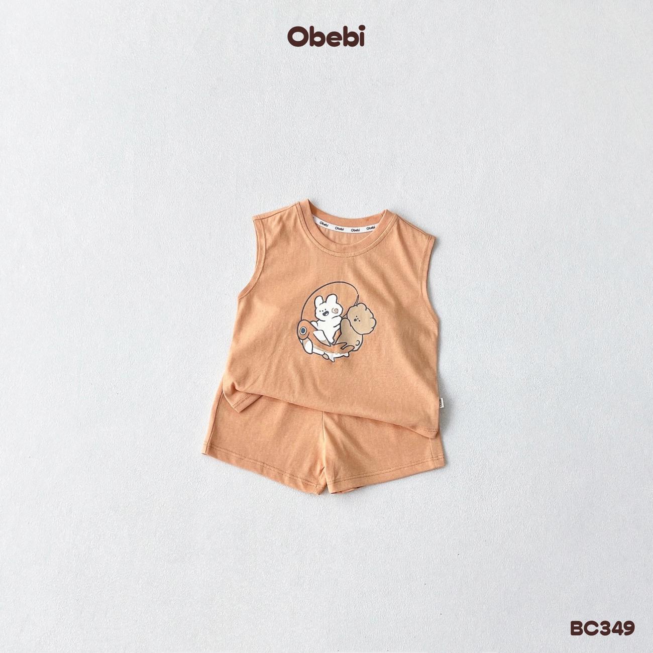 OBEBI - Bộ ba lỗ họa tiết câu cá đáng yêu OBEBI (73-120)