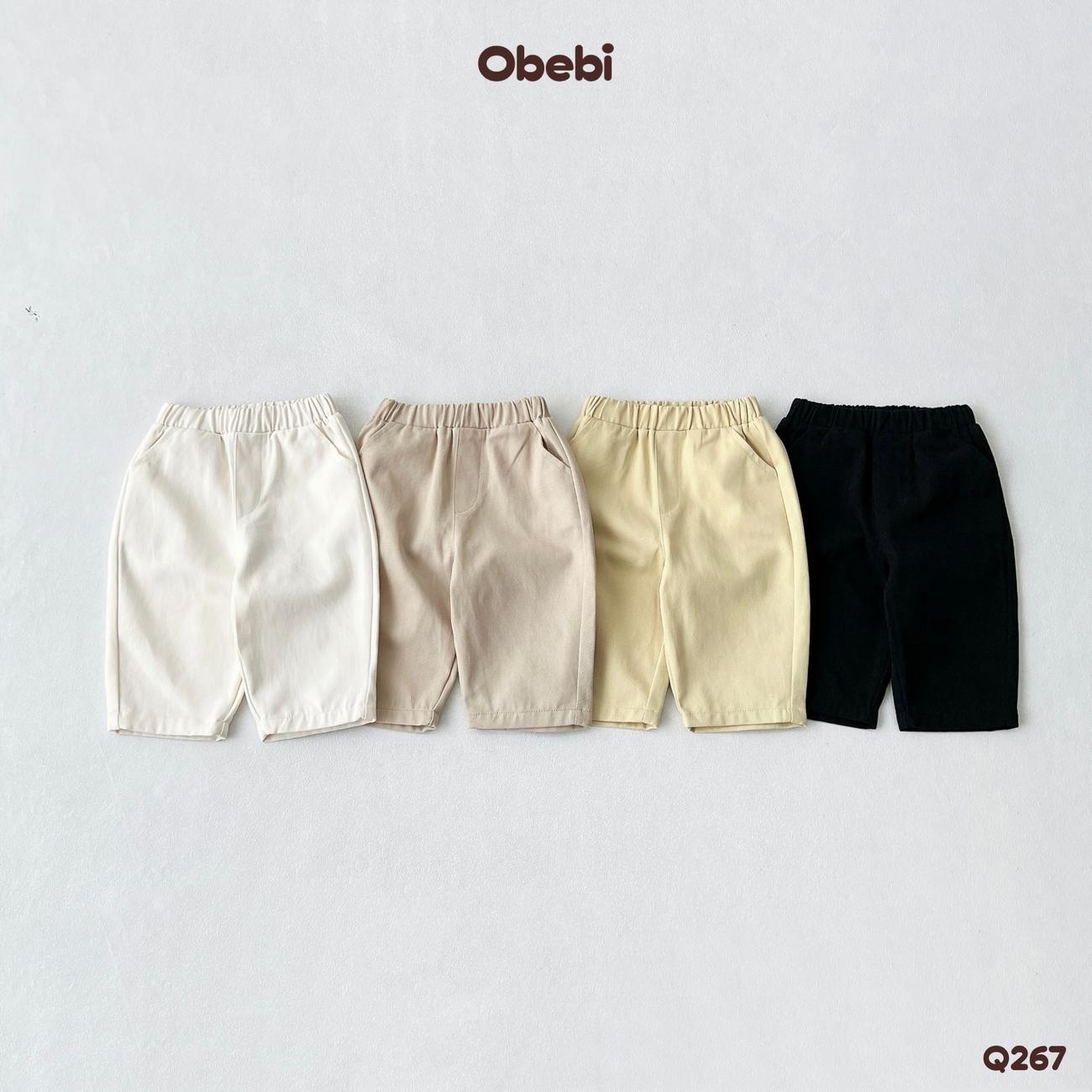OBEBI - Quần kaki basic dễ mặc OBEBI (73-120)