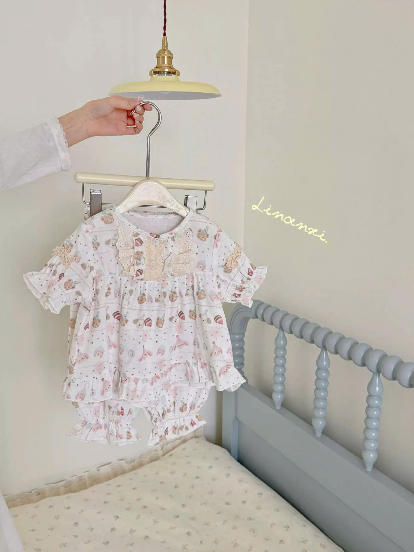 TL - Bộ ngủ ngắn tay hoạ tiết đáng yêu (90-130)