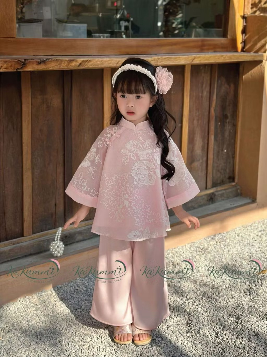 KAKUMMI - Áo dài Vân Sương(80-140)