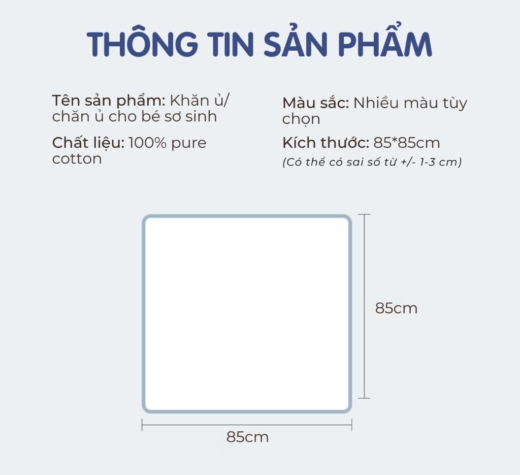 BS - Khăn quấn cotton mỏng