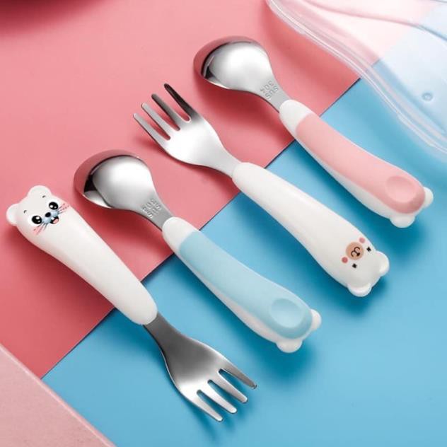 SET THÌA DĨA INOX CHUỘT