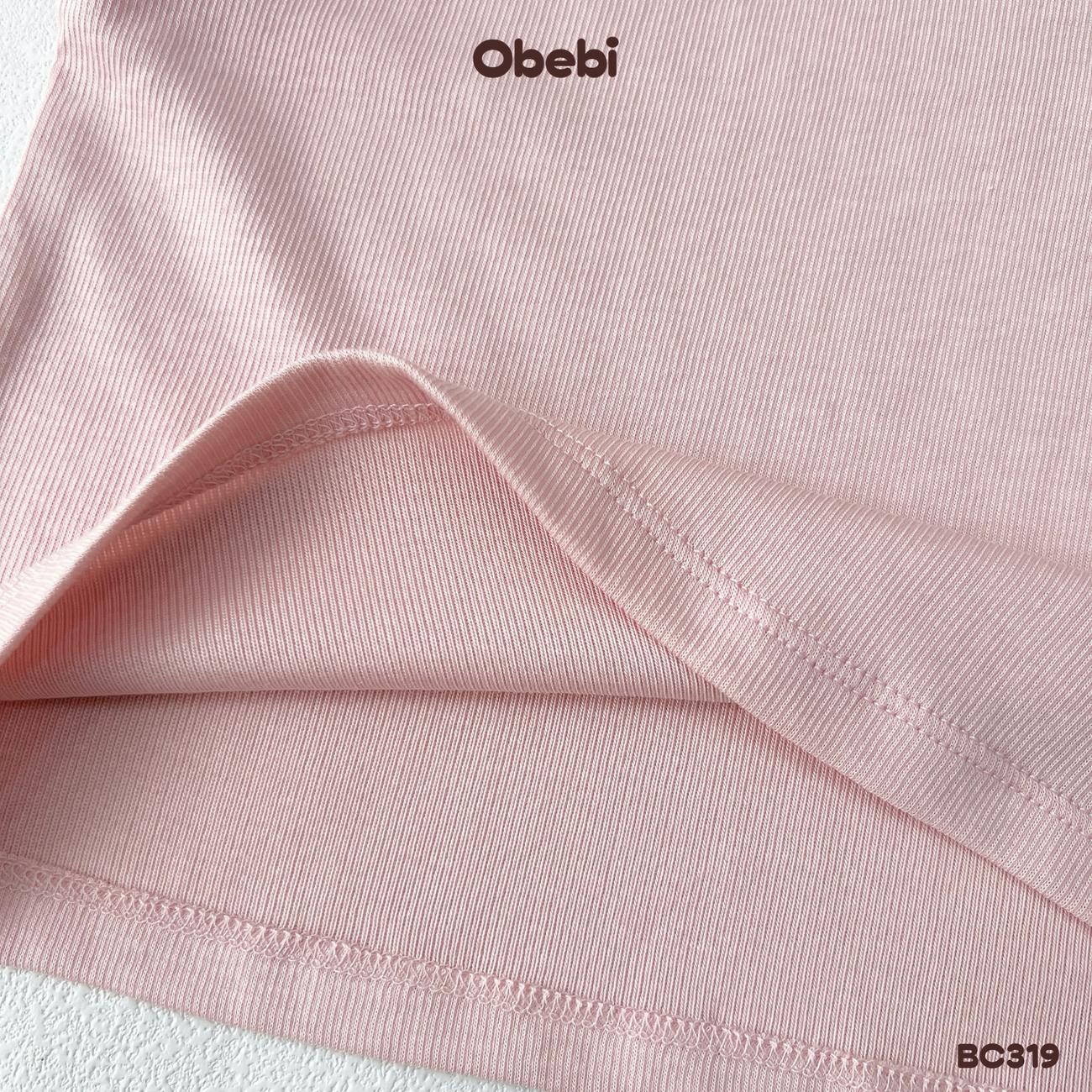 OBEBI - Bộ ba lỗ vải kháng khuẩn in gấu OBEBI (66-120)
