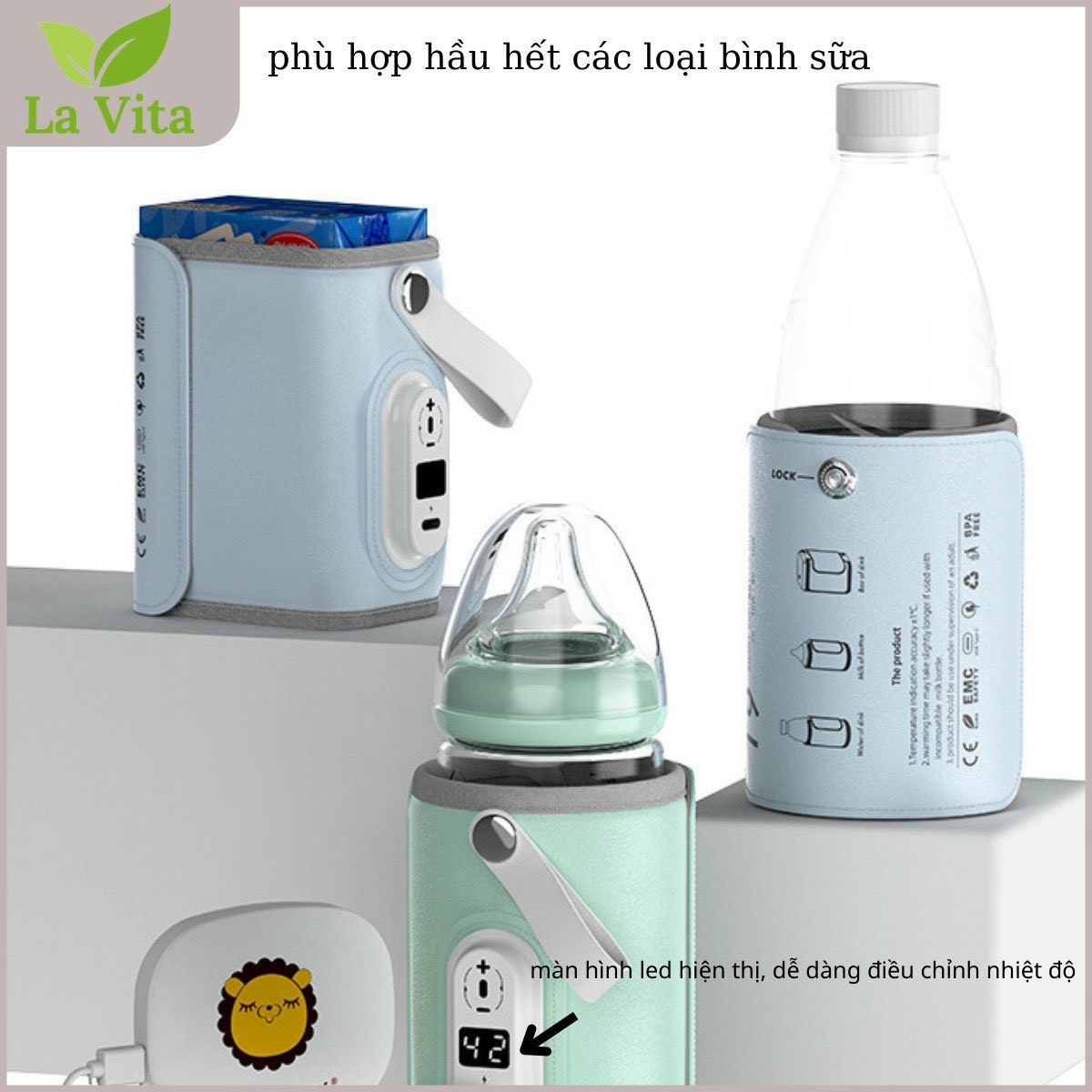 LAVITA - Ủ BÌNH SỮA DI ĐỘNG