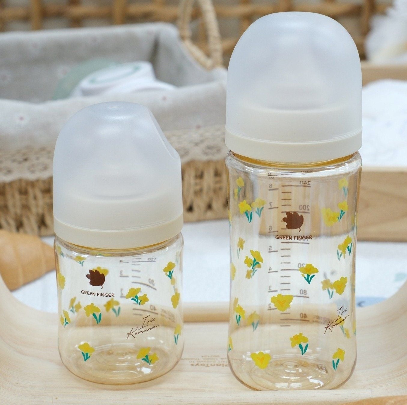 GREEN FINGER - BÌNH SỮA PPSU HỌA TIẾT