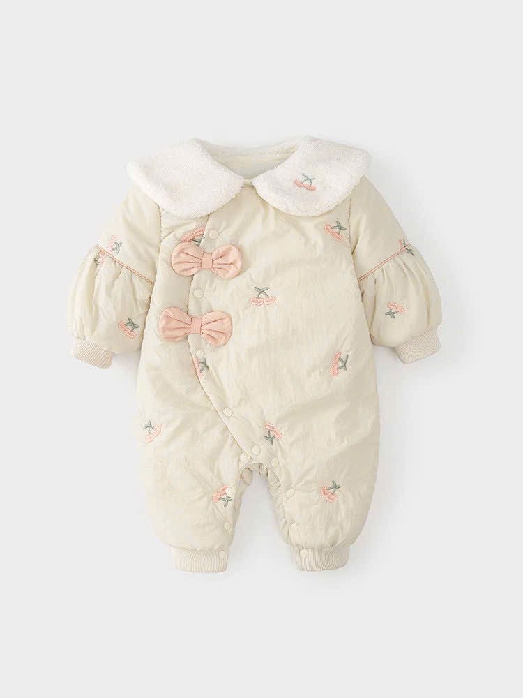 JS - Body phao be chery 2 nơ cổ lông(66-80)