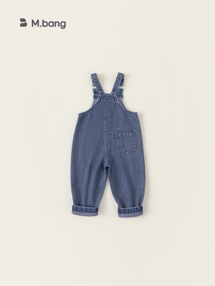 LB - Jean yếm denim túi chéo (80-140)