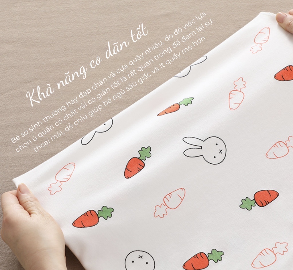 BS - Khăn quấn cotton mỏng