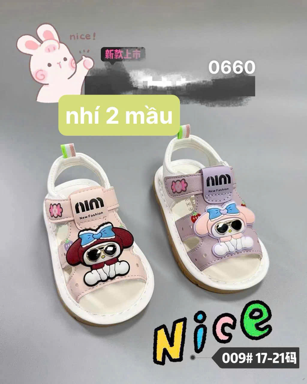 KB - Sandal tập đi Melody(17-21)