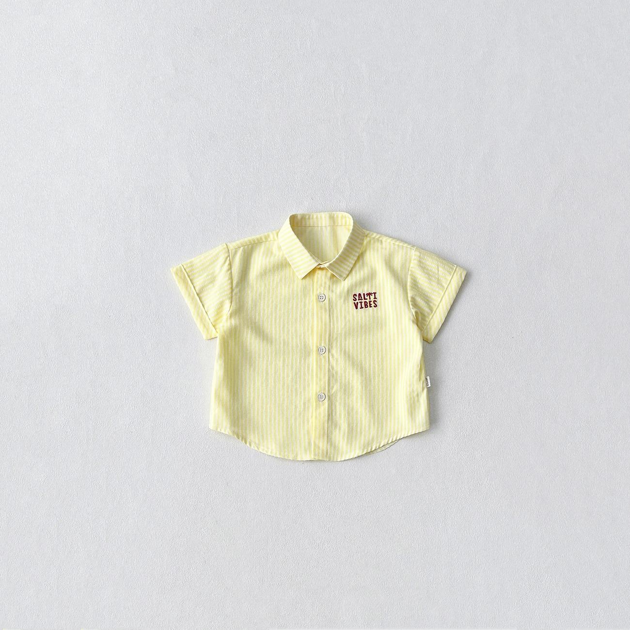 OBEBI -Áo sơ mi kẻ sọc mùa hè OBEBI (73-120)