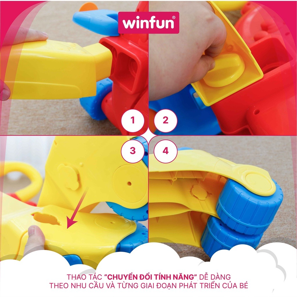 WINFUN - XE TẬP ĐI+CHÒI CHÂN+THẢ KHỐI 0875-01