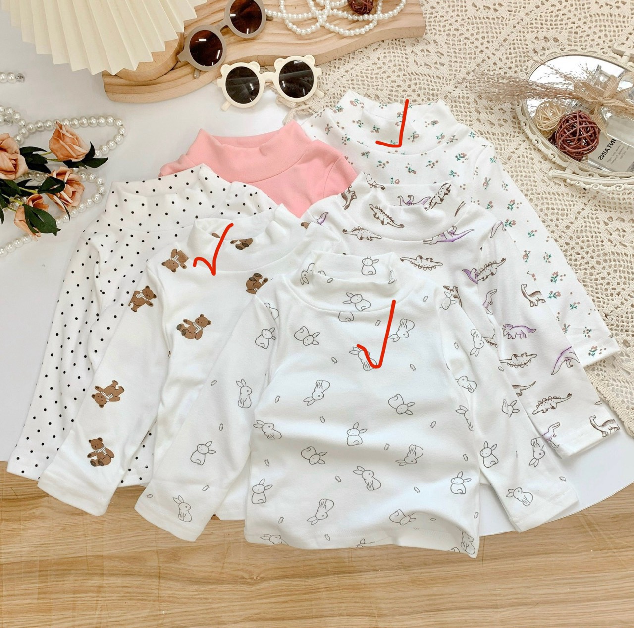 SA Áo nỉ giữ nhiệt cổ 3 phân(80-110)