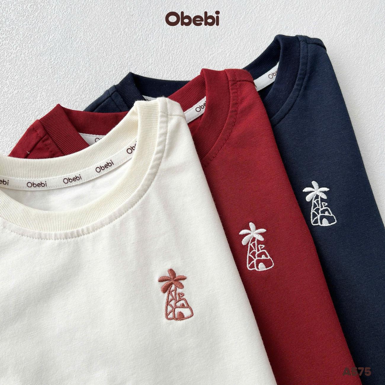 OBEBI - Áo thun hình cây dừa OBEBI (73-120)
