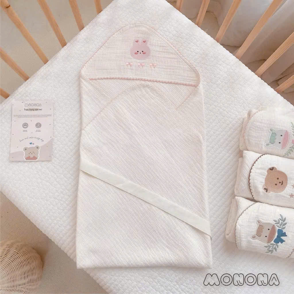 MONONA - Ủ CHOÀNG ĐÓN BÉ ORGNIC NEW