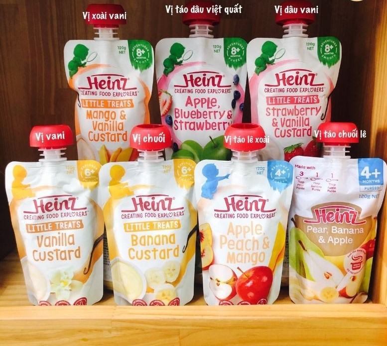 HEINZ - VÁNG SỮA TÚI ÚC