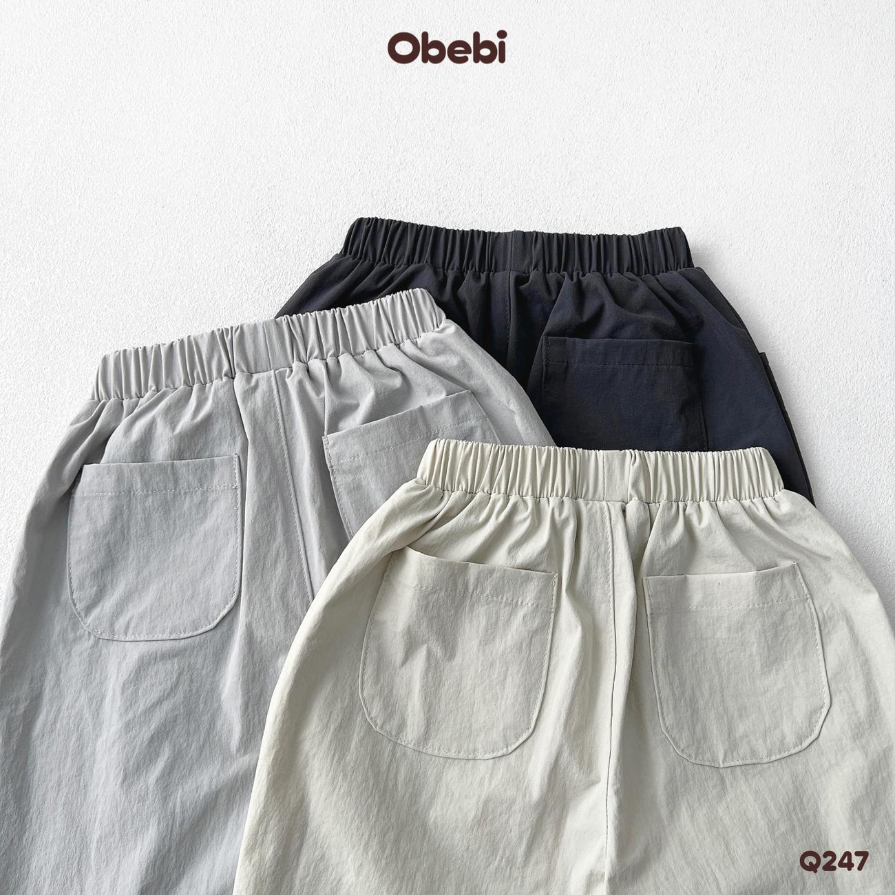 OBEBI - Quần gió mềm mịn chống nước OBEBI (73-120)
