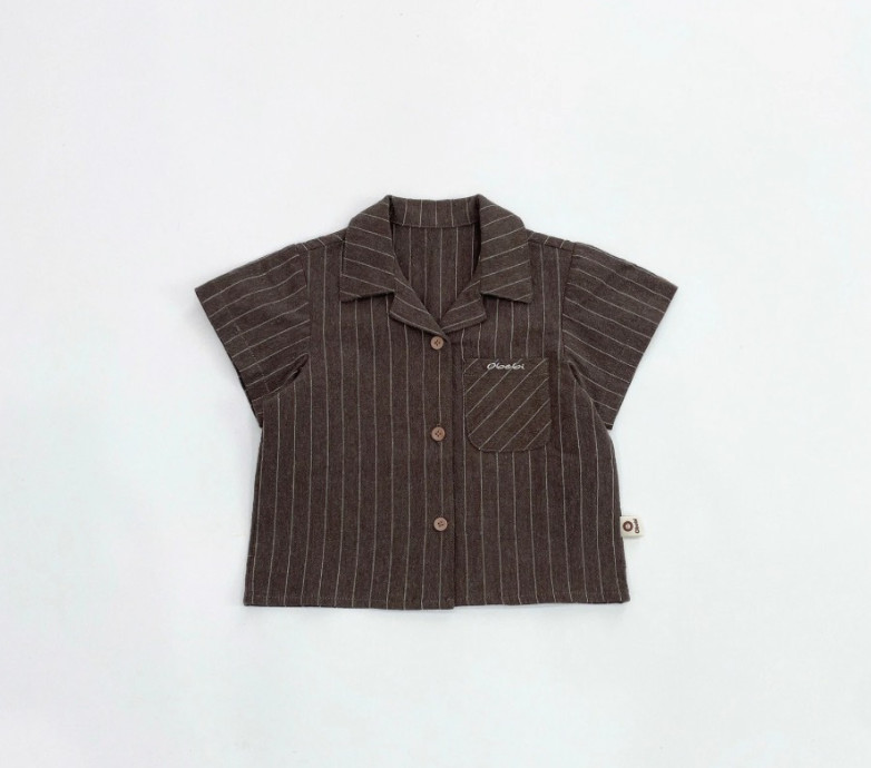 OBB - Áo sơ mi đũi kẻ(66-110)