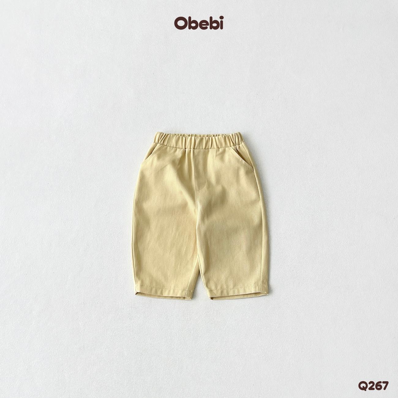 OBEBI - Quần kaki basic dễ mặc OBEBI (73-120)