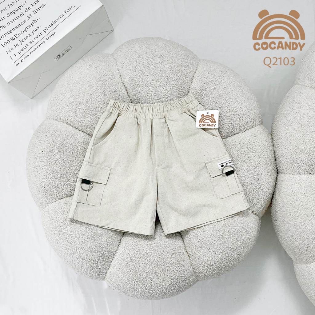 CCD - Quần cộc 2 túi có móc (80-150)