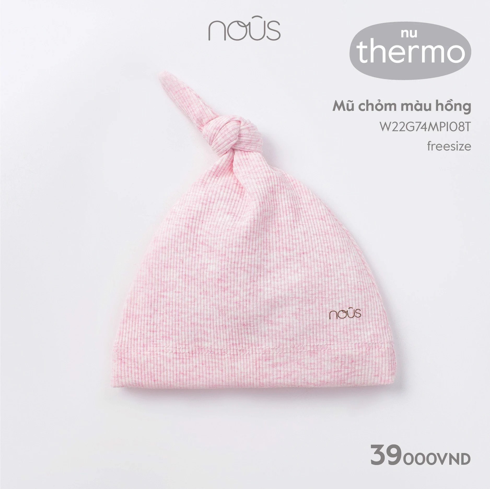 NOUS - MŨ CHỎM FREE SIZE CÁC MÀU