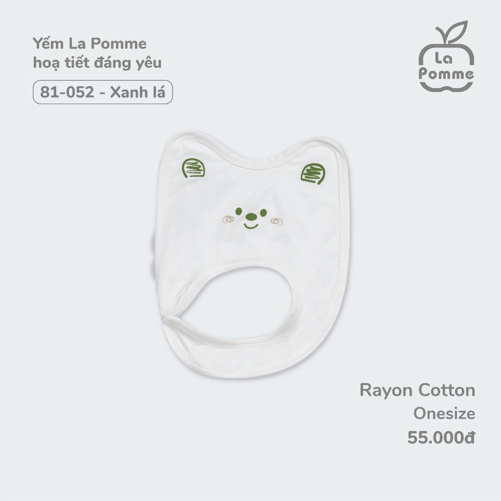 LA POMME Yếm hoạ tiết đáng yêu