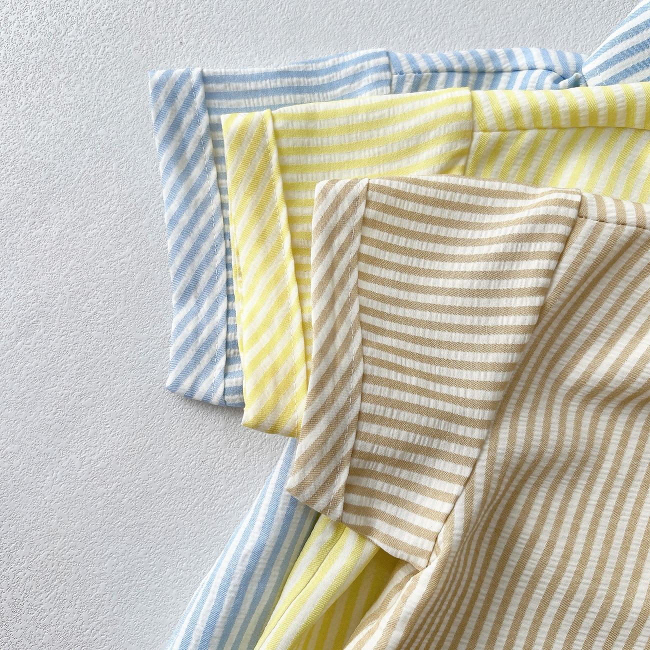 OBEBI -Áo sơ mi kẻ sọc mùa hè OBEBI (73-120)