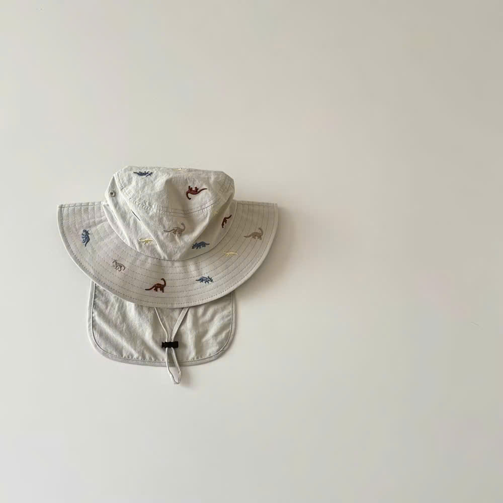 BW - Mũ bèo vành to chùm gáy có dây rút (2Y-5Y)
