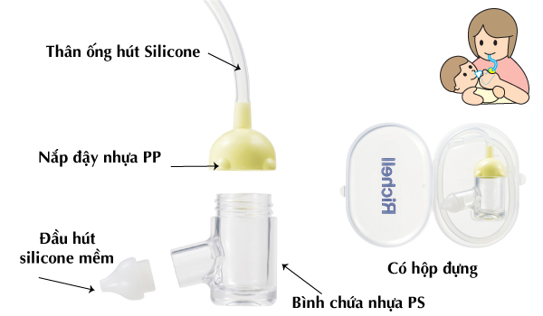 RICHELL - DỤNG CỤ HÚT MŨI