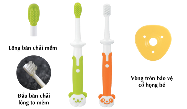 RICHELL - 3M+BỘ CHẢI RĂNG 3 BƯỚC - RC93866