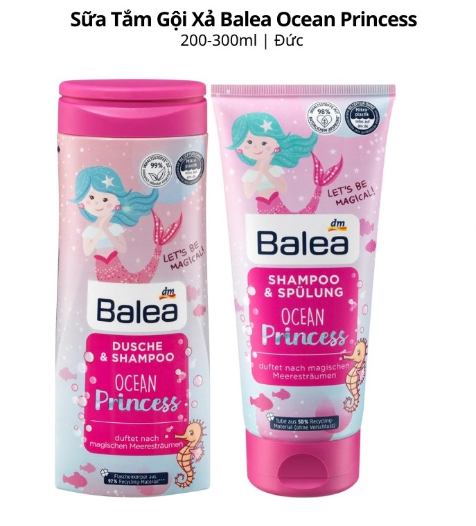 DM - 1Y+SỮA TẮM GỘI BALEA