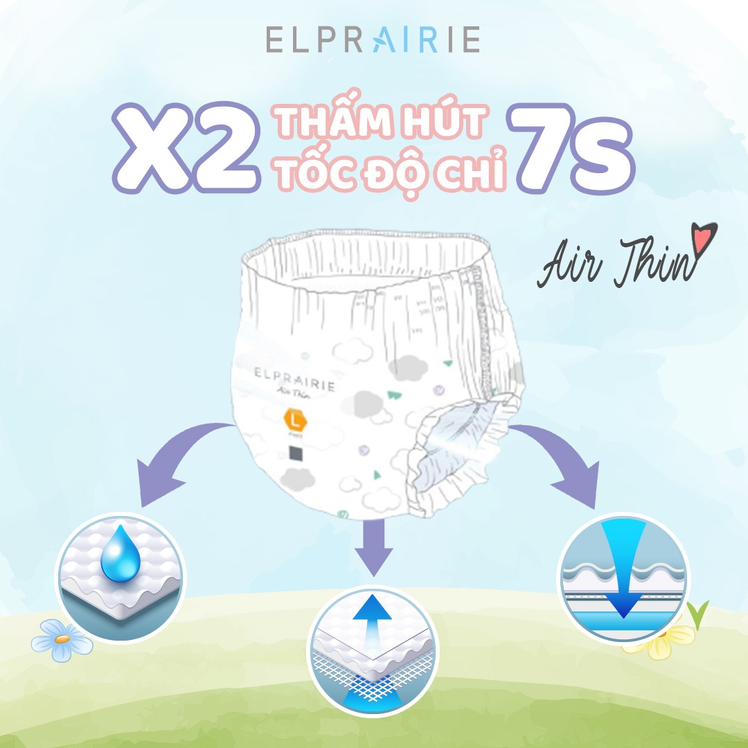 ELPRAIRIE - BỈM NỘI ĐỊA HÀN MẪU MỚI