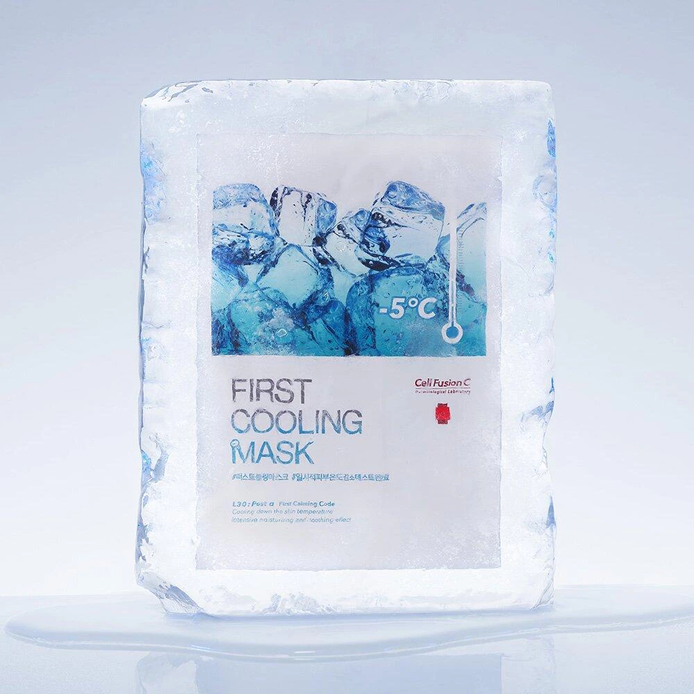 CELL FUSHION C - MẶT NA HẠ NHIỆT -5 ĐỘ DƯỠNG ẨM VÀ LÀM DỊU DA FIRST COOLING MASK